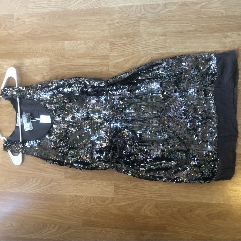 Planet blue sequin dress never worn! by Gold Hawk